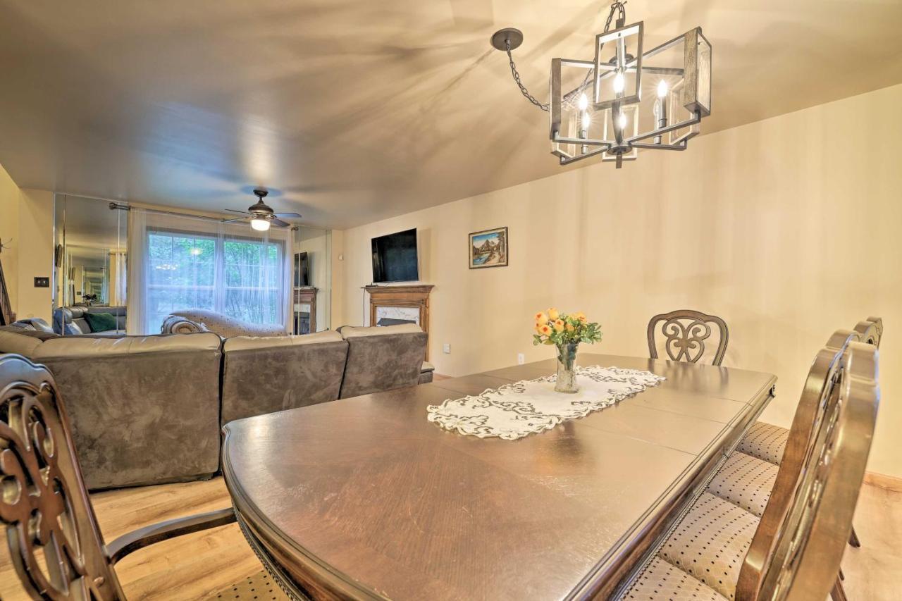 Spacious Tobyhanna Home With Lake Access And Fire Pit! מראה חיצוני תמונה