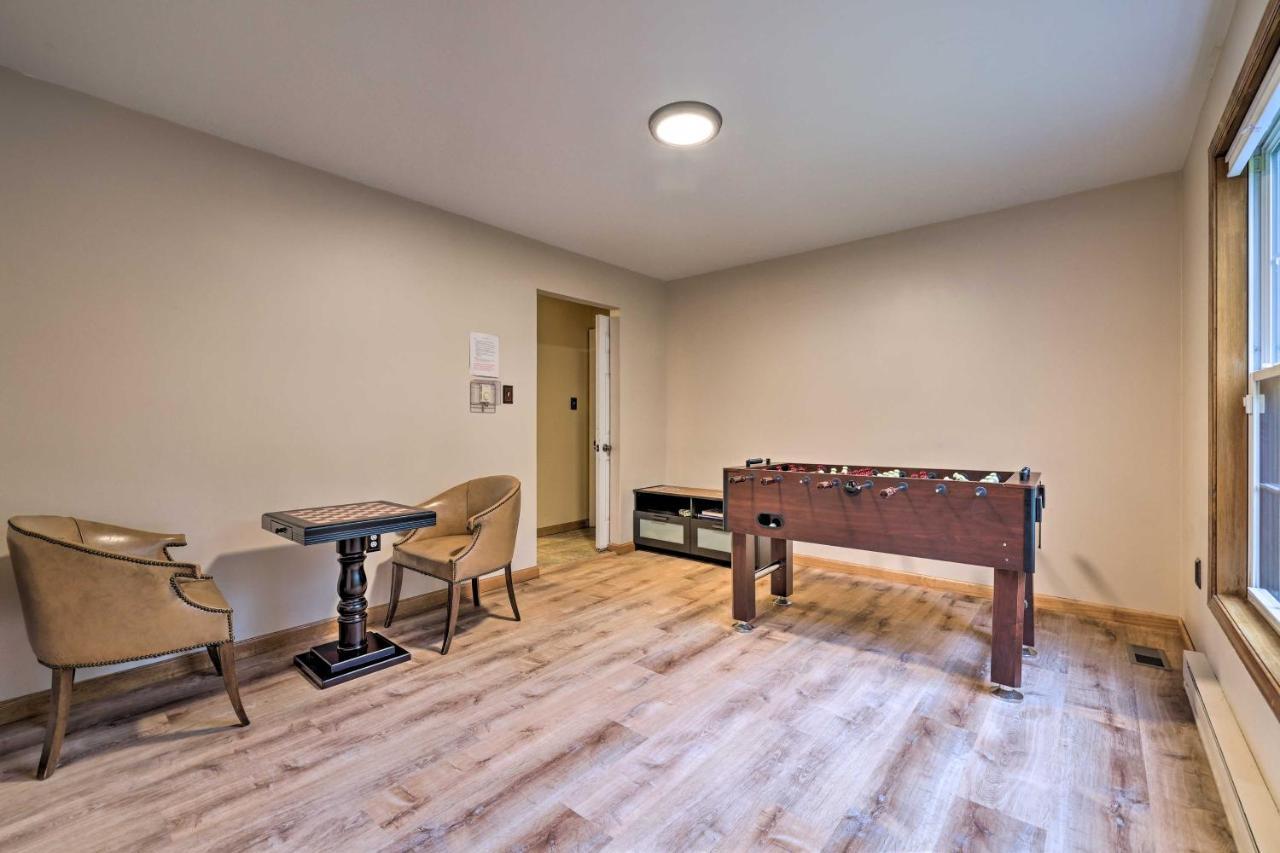 Spacious Tobyhanna Home With Lake Access And Fire Pit! מראה חיצוני תמונה