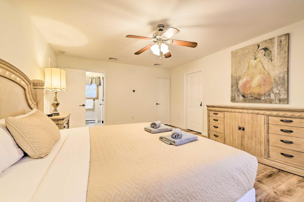 Spacious Tobyhanna Home With Lake Access And Fire Pit! מראה חיצוני תמונה